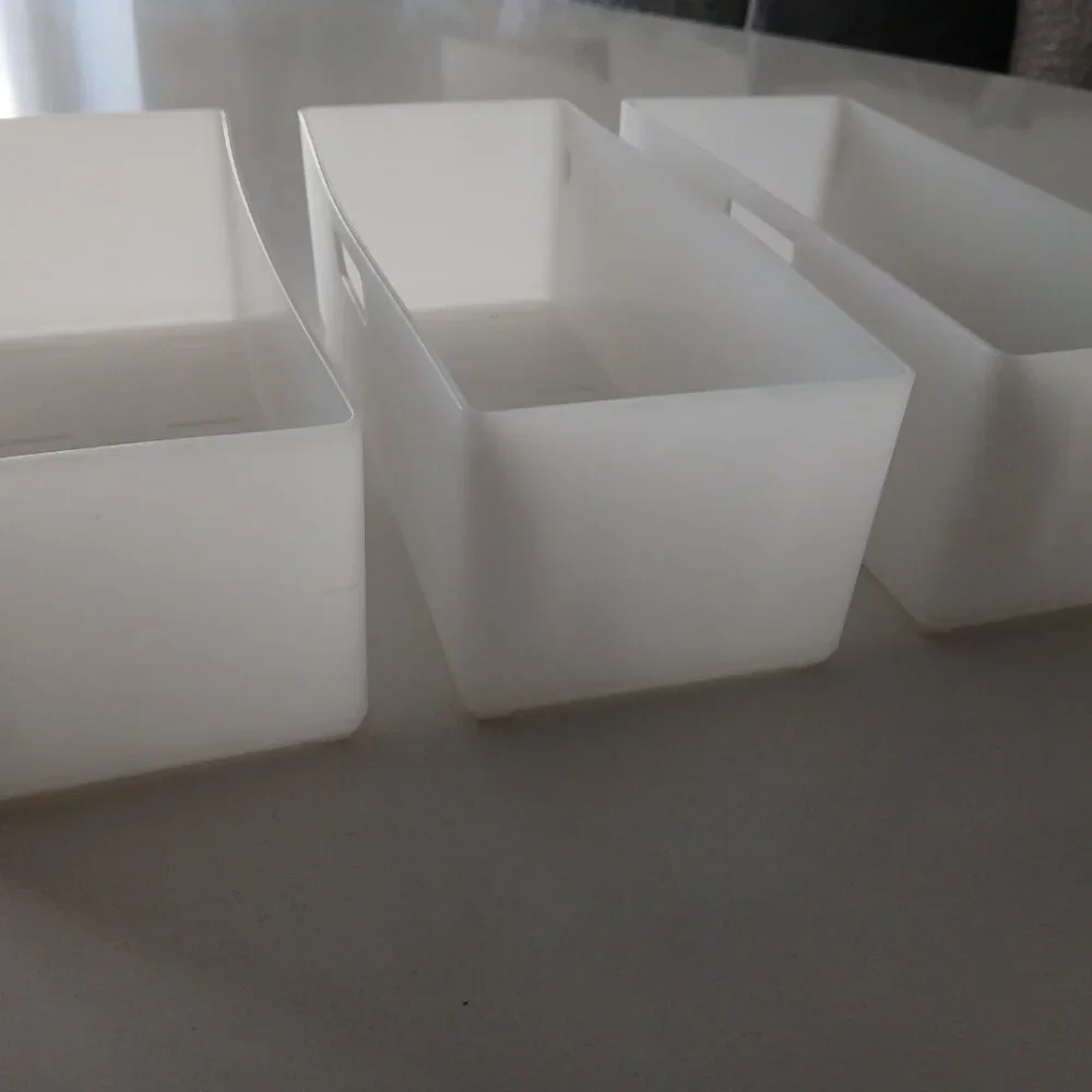 Rectangle Plastic containers (3)